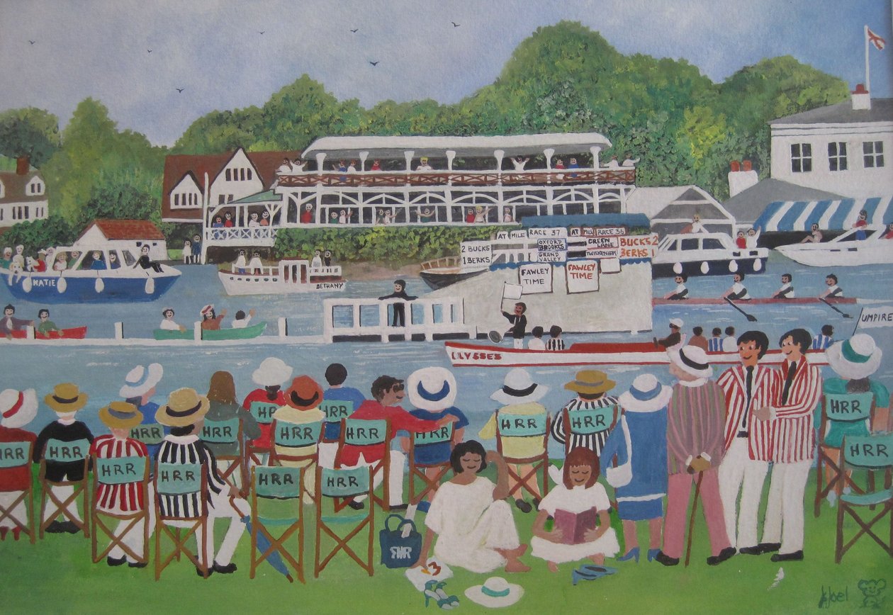 Henley - The Finish, 2012 (Kvaš na papíře) od Judy Joel