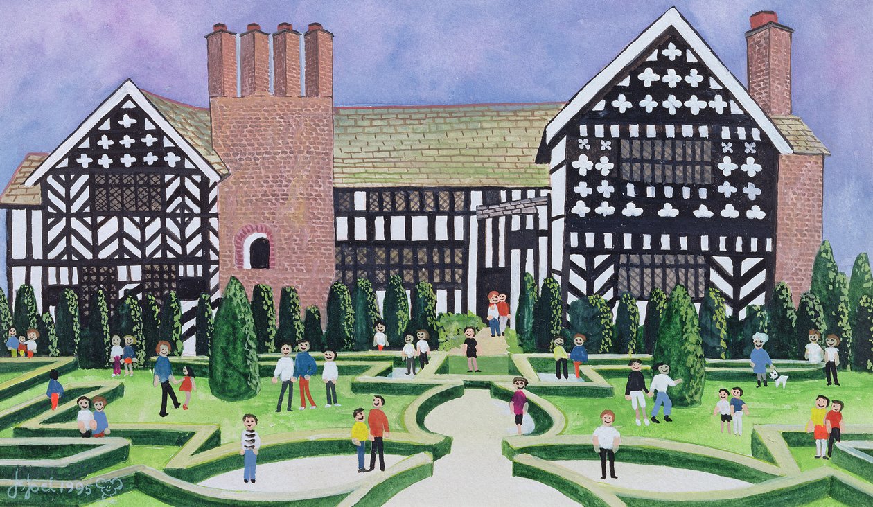 Little Moreton Hall, 1995 od Judy Joel