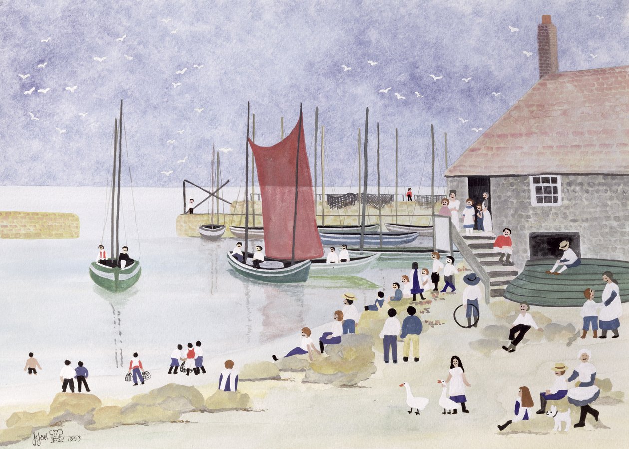 Old Mousehole, 1993 od Judy Joel