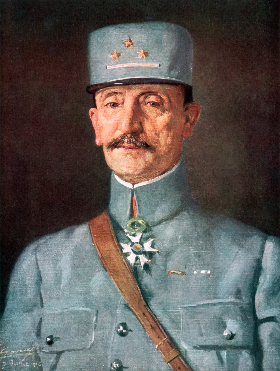 Generál Mazel, důstojník francouzské armády během první světové války, 1916, 1926. od Juilliet