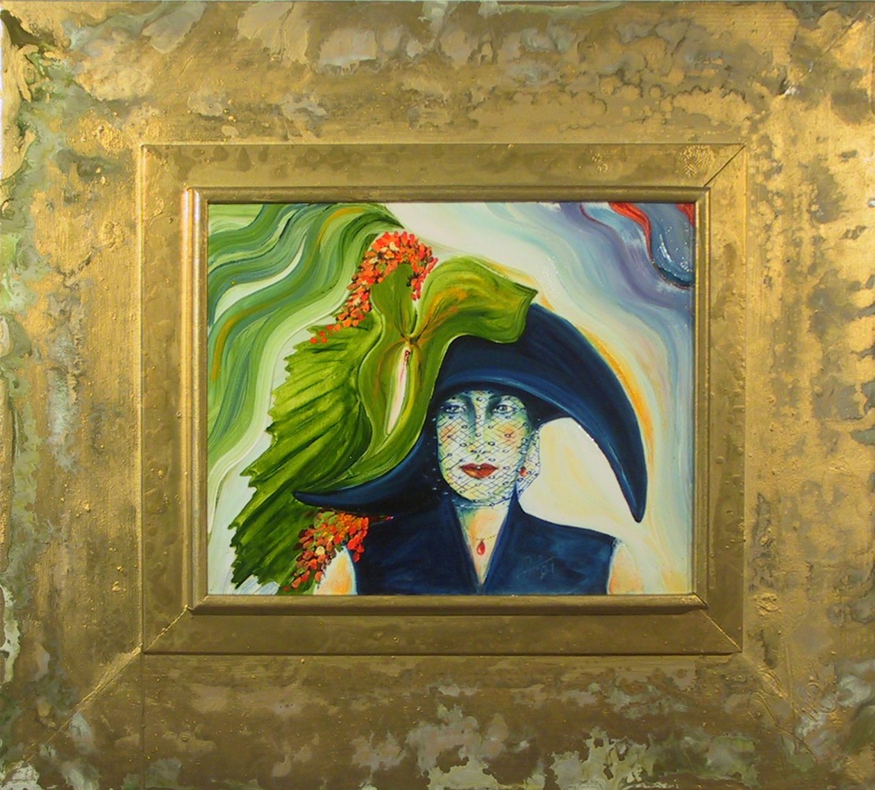 Anthuria Verde I - Portrét- od JuleSimo