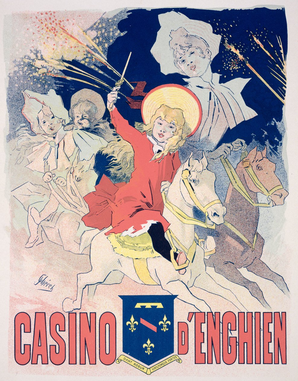 Reprodukce reklamního plakátu "Casino d