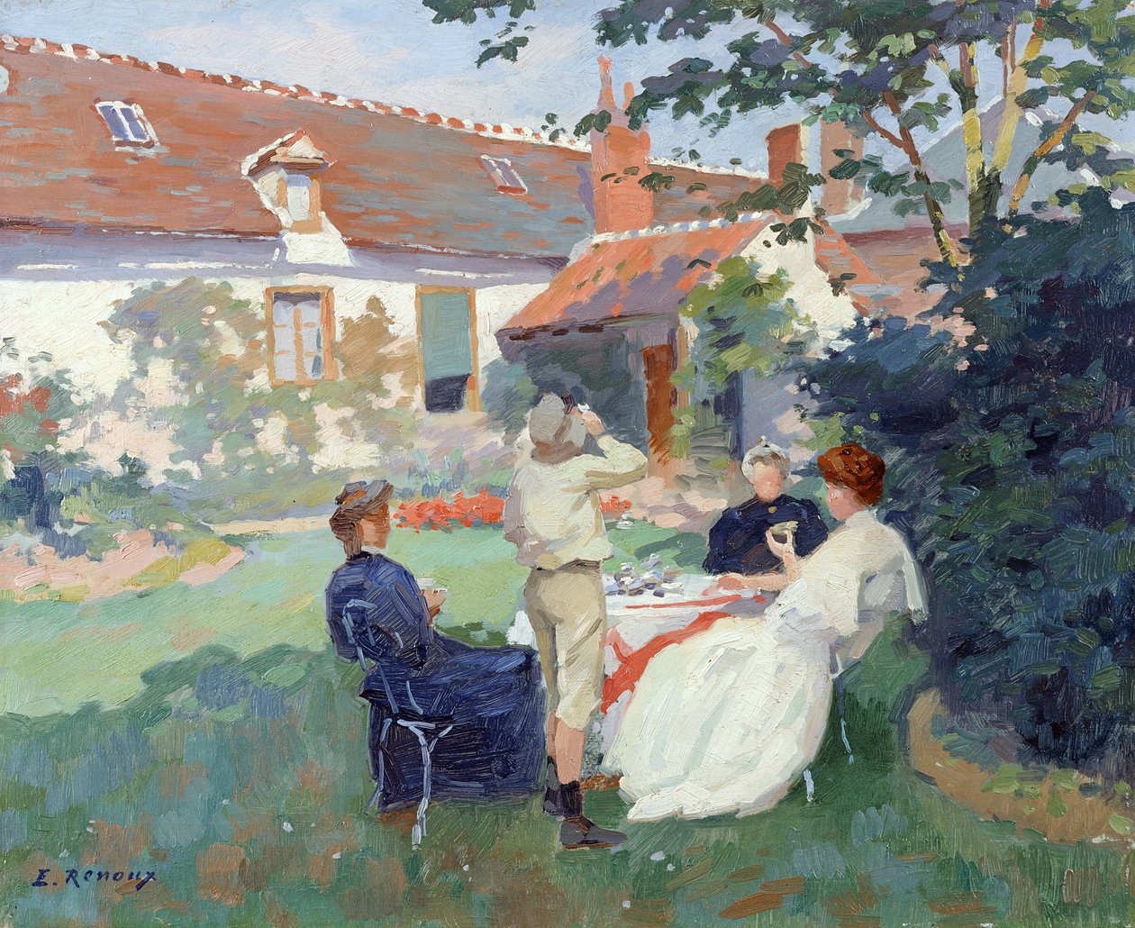 Čas na čaj od Jules Ernest Renoux