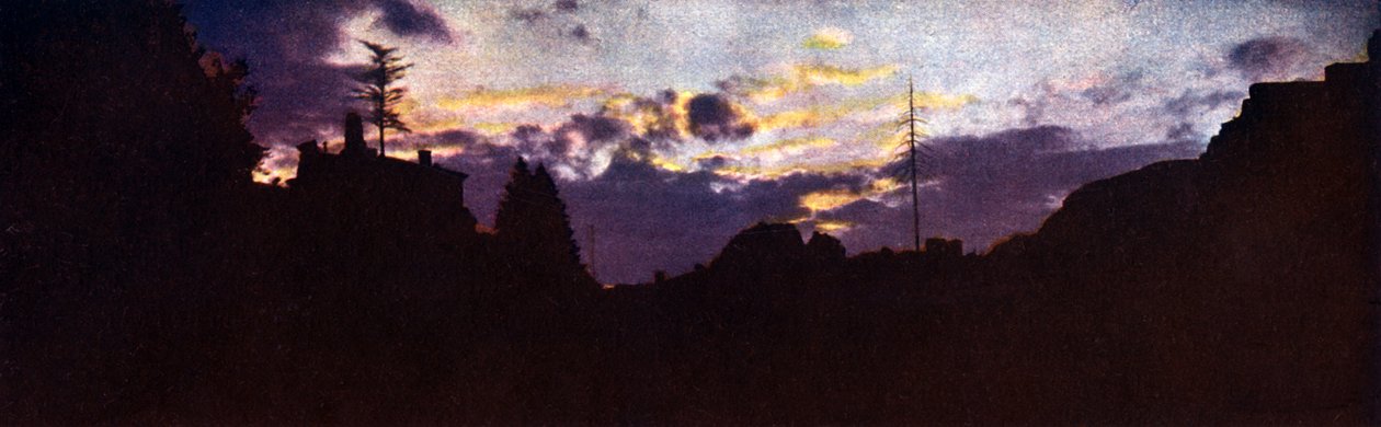 Clermont-et-Argonne, západně od Verdunu, září 1916 (autochrom) od Jules Gervais Courtellemont