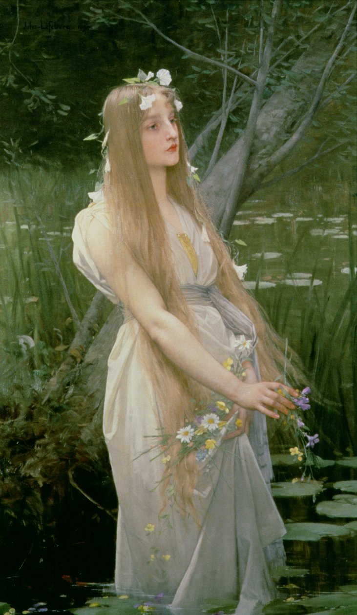 Ofélie od Jules Joseph Lefebvre