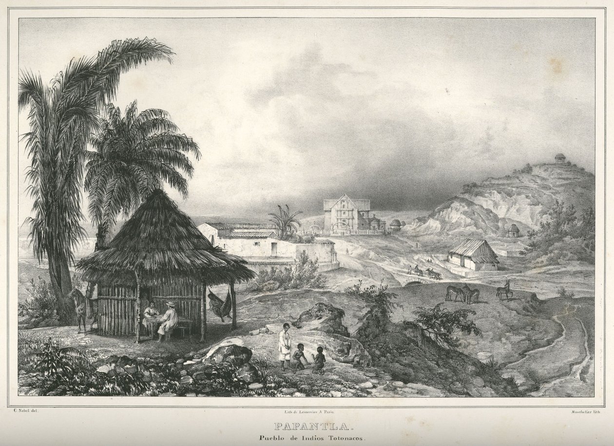 Papantla od Jules Monthelier