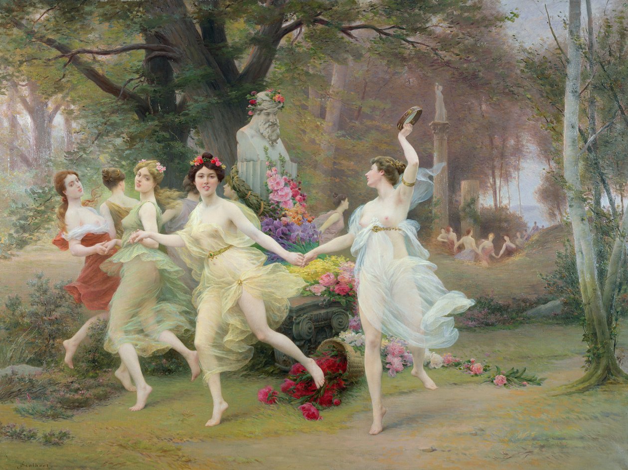Tanec v kruhu od Jules Scalbert