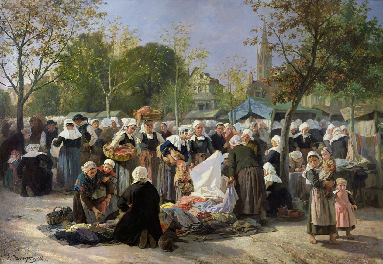 Materiálový trh od Jules Trayer