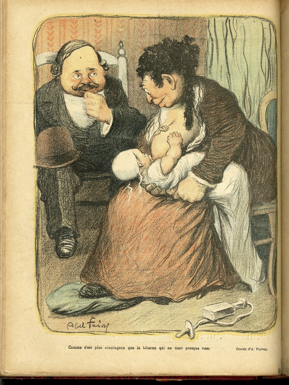 Ilustrace Abel Faivre (1867-1945) v Le Rire od Jules Abel Faivre