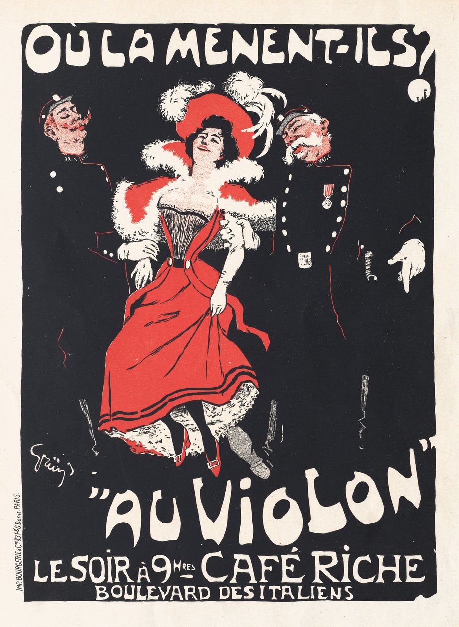 Kam ji vedou K houslím, 1897. od Jules Alexandre Grün