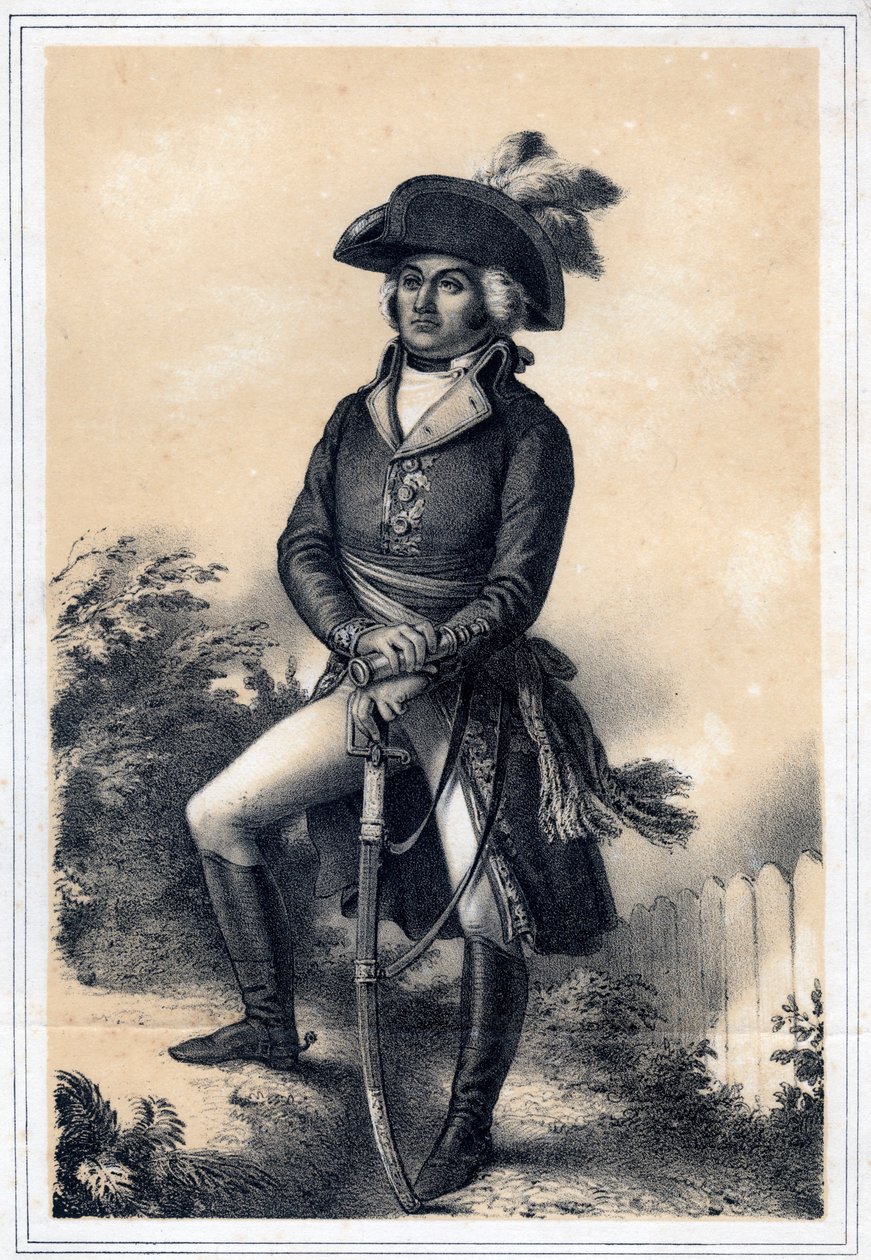 Jean-Baptiste Jourdan, maršál Francie, 19. století. od Jules Alfred Vincent Rigo