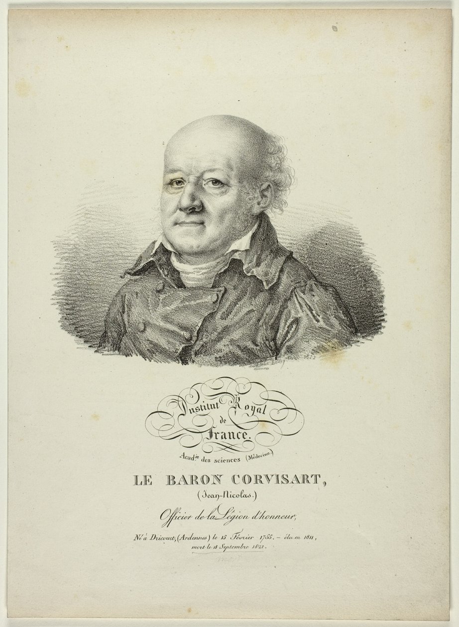 Portrét Jeana-Nicolase, barona Corvisarta od Jules Boilly