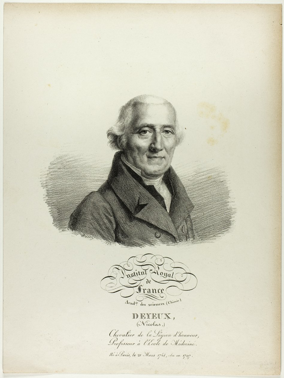 Portrét Nicolase Deyeux od Jules Boilly