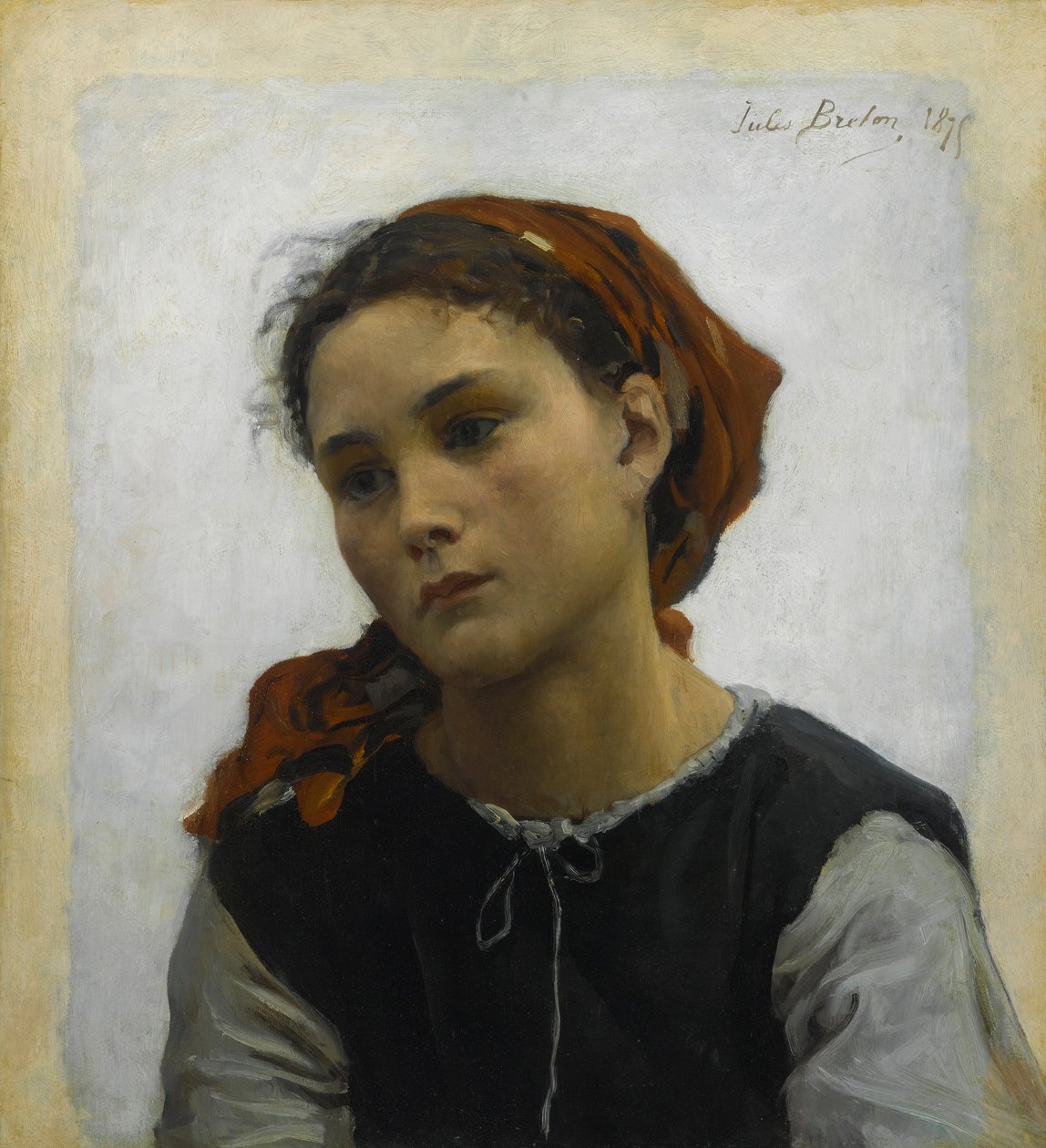 Jules Breton - Nevinný od Jules Breton