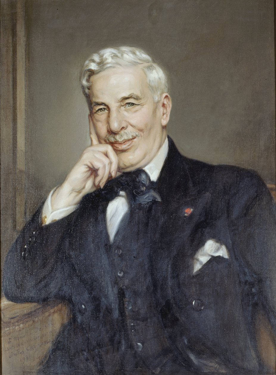 Portrét Maurice Donnay 1859-1945, 1934. od Jules Cayron