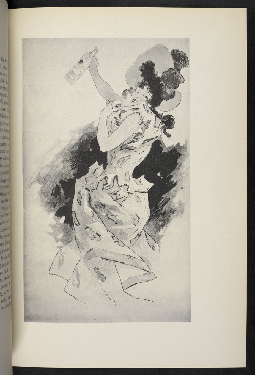 Tančit.  Jules Chéret.  Paříž: Maurice Le Garrec od Jules Cheret