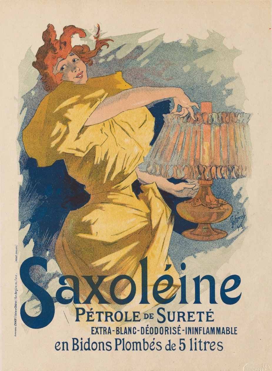 Mistři plakátu: Pl. 13, Saxoléine, 1895. od Jules Cheret