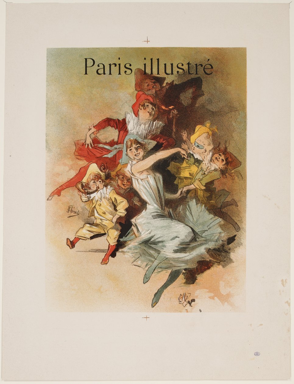 Paris Illustré od Jules Cheret