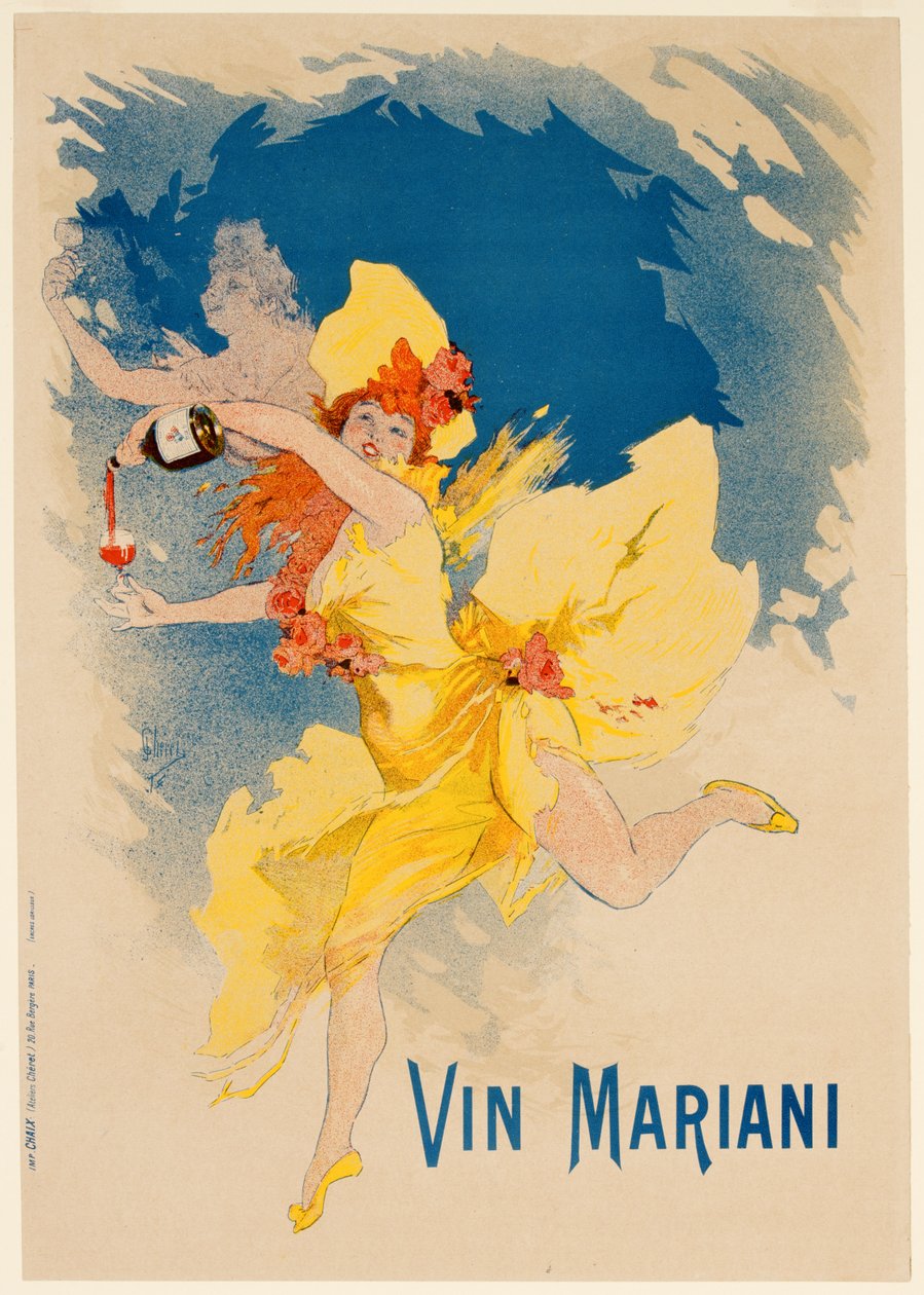 Vin Mariani od Jules Cheret