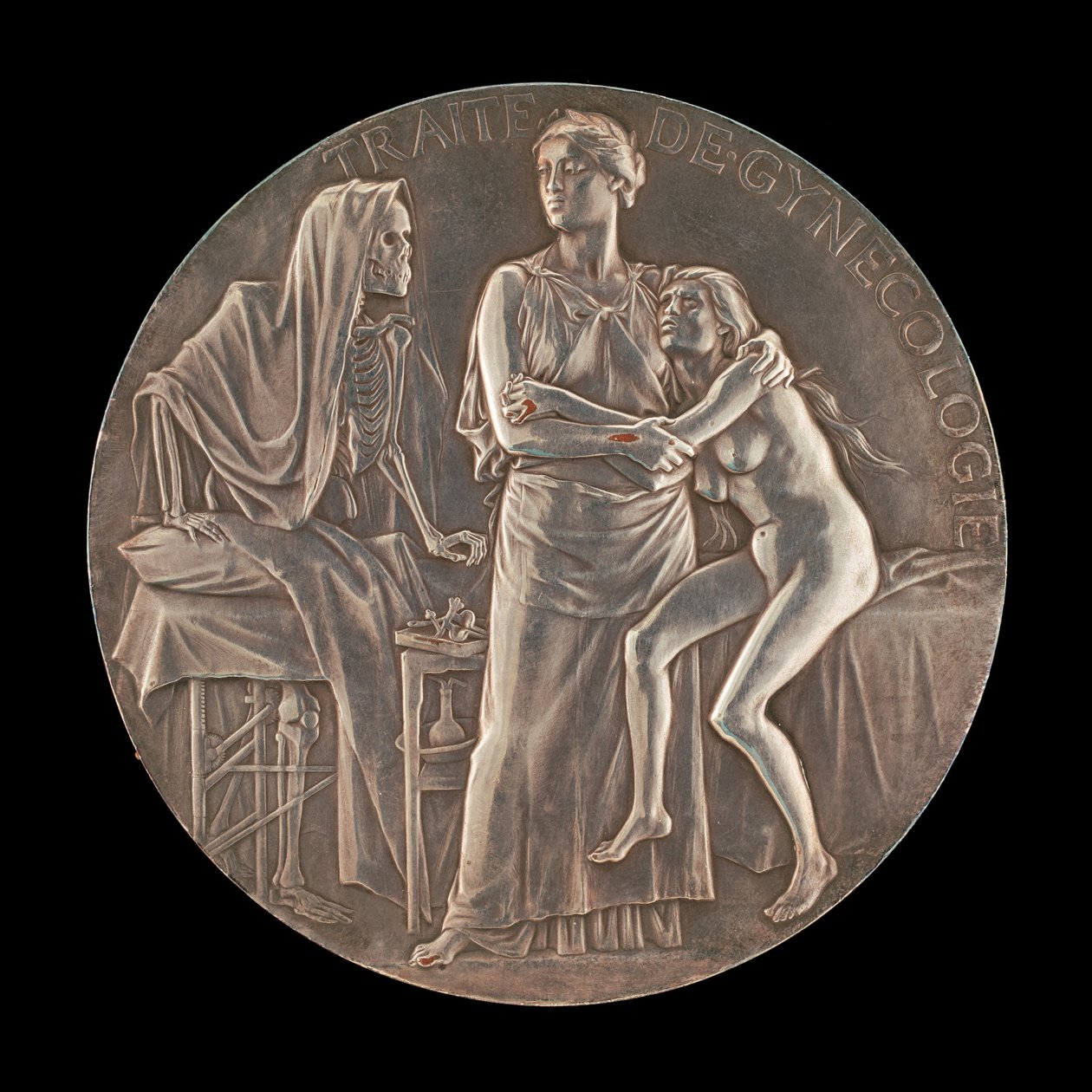 Alegorie boje proti smrti [reverse], 1906. od Jules Clement Chaplain