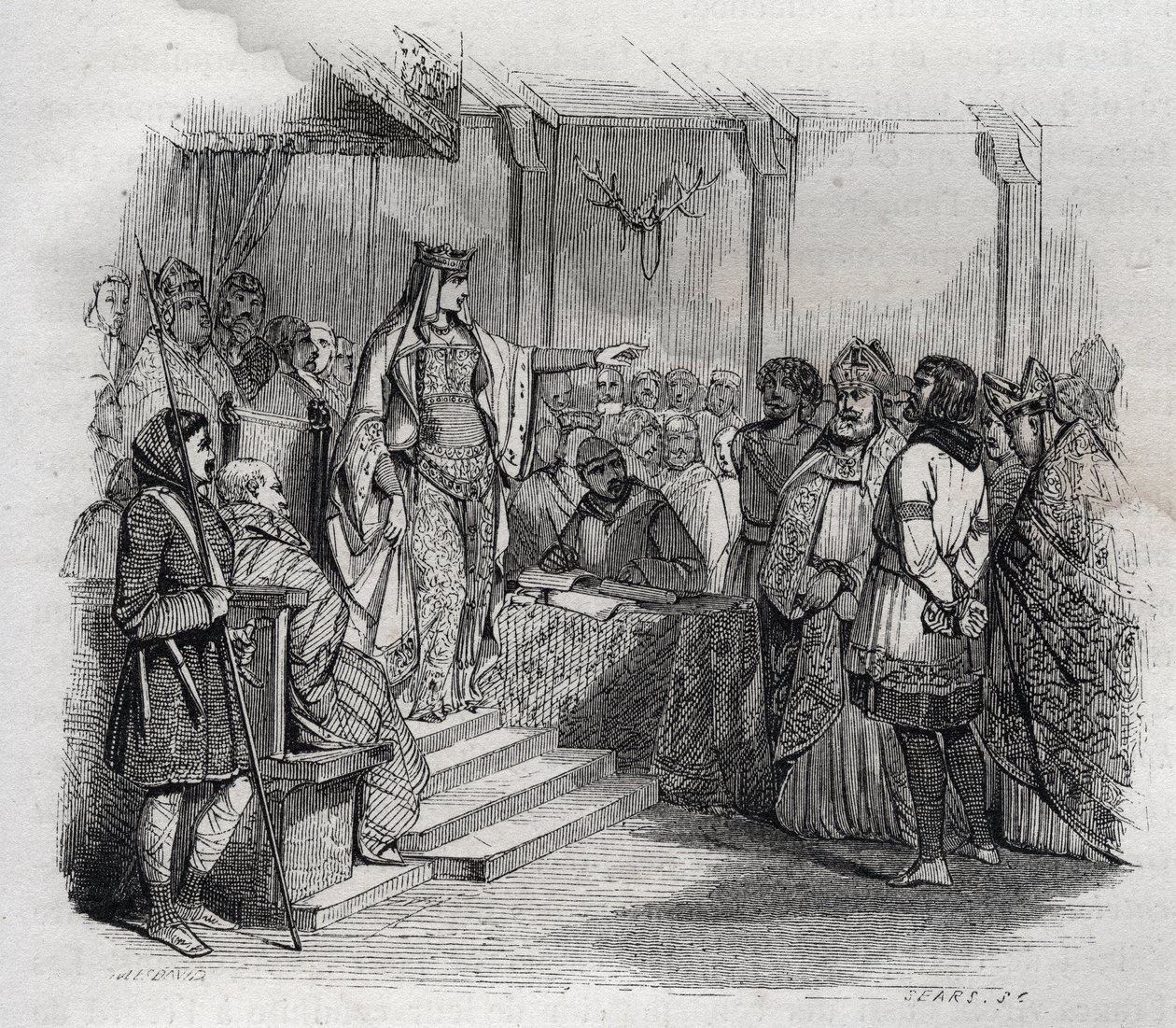 Ermengarde de Hesbaye (778-818) (Hermengarde z Hesbaye) nechal Bernarda d