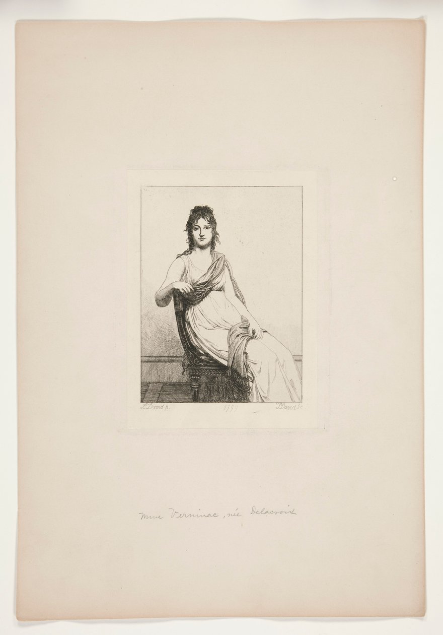 Paní Verninac, n?e Delacroix od Jules David