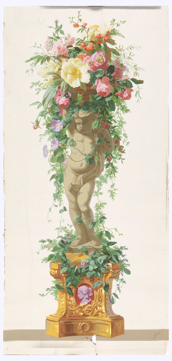 Výzdoba galerie Flora od Jules Desfossé
