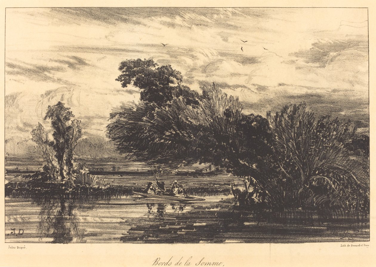 Bank of the Somme od Jules Dupré