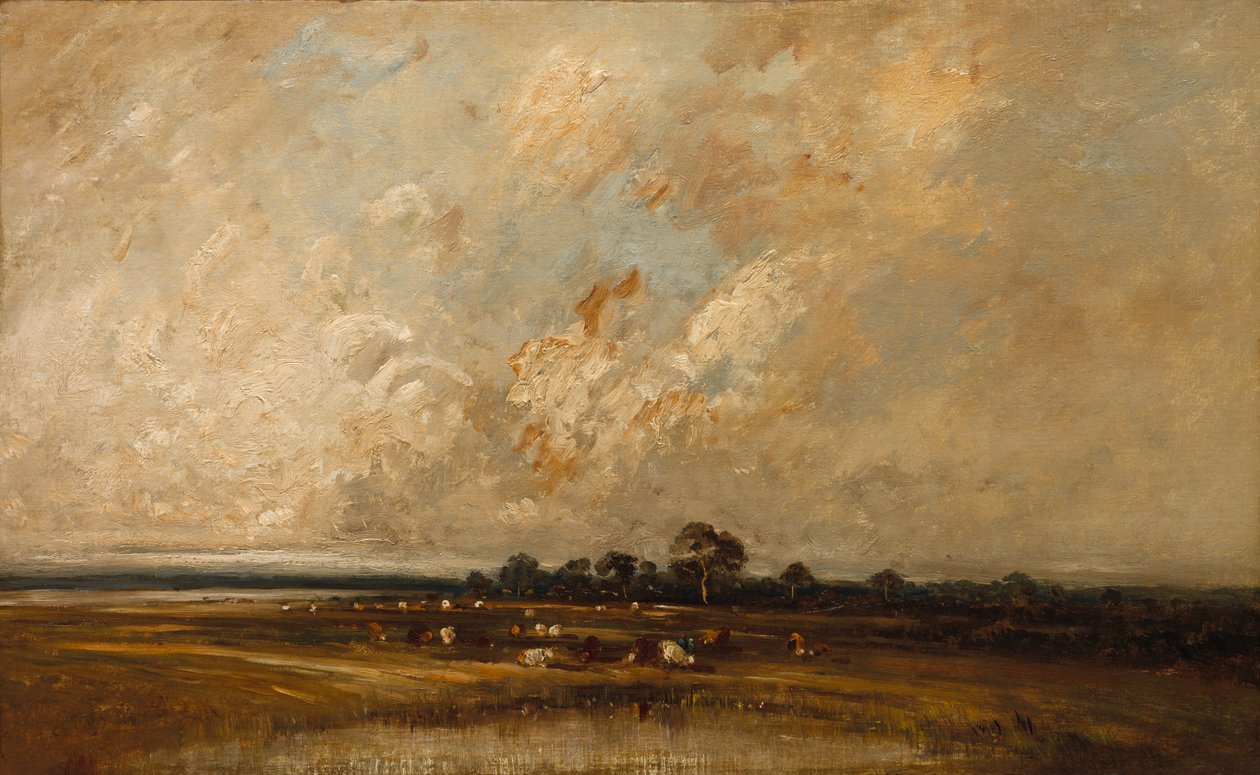 Marshland, 1860-1870. od Jules Dupré