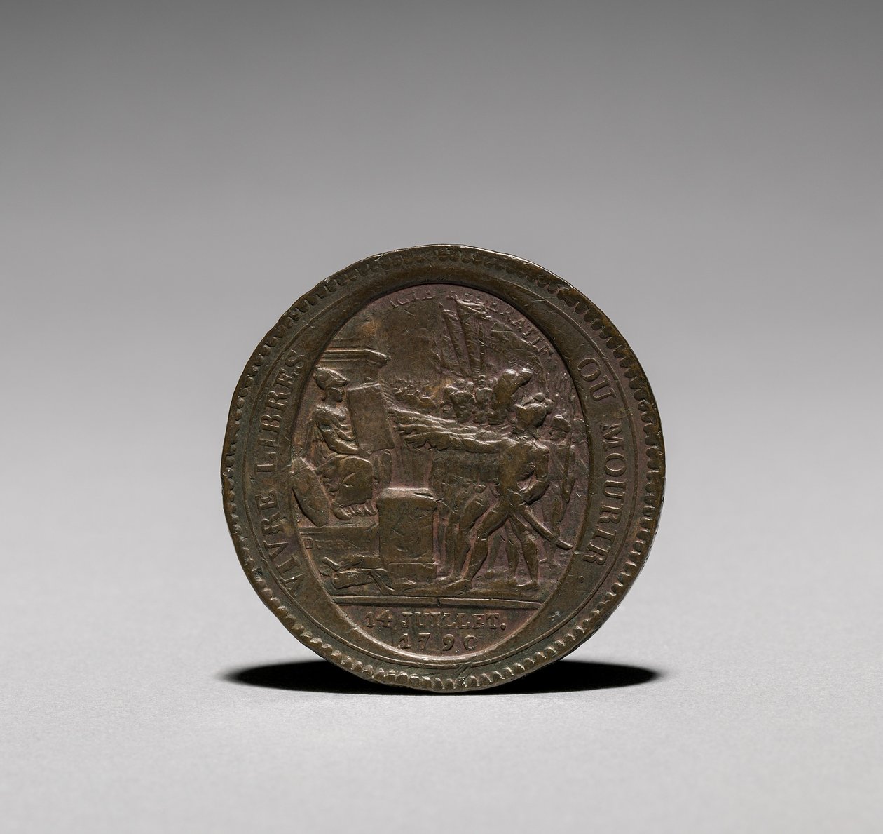 Medaile: Five Sols vydaná Monneron Brothers, Paříž, 1792. od Jules Dupré