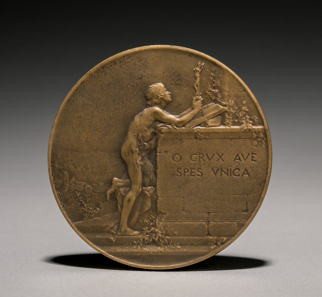 Revers medaile, 1800s. od Jules Dupré