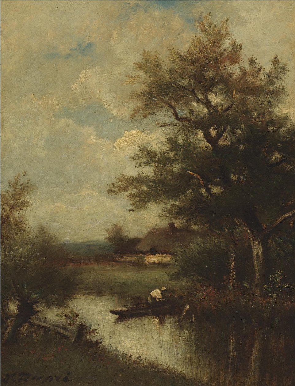 Návrat rybáře od Jules Dupré
