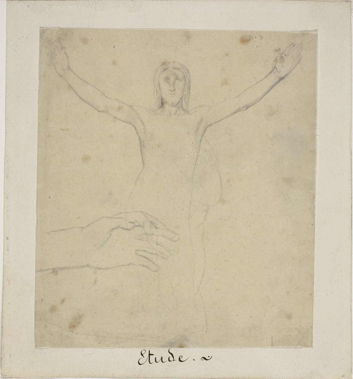 Studie ke vzkříšení od Jules Elie Delaunay