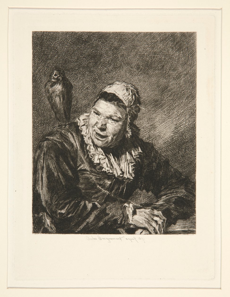 Hille Bobbe od Jules Ferdinand Jacquemart