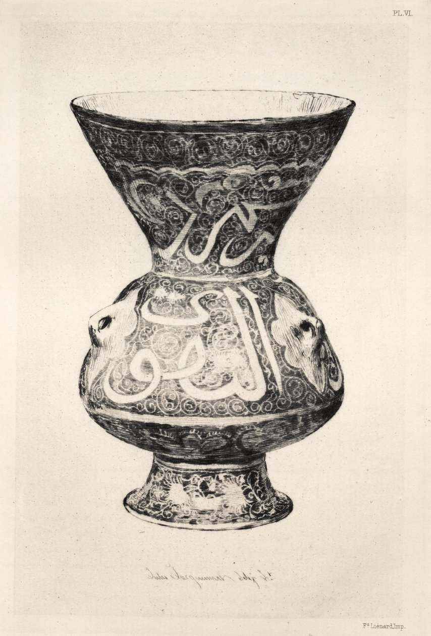 Dějiny keramického umění: Deskriptivní a filozofická studie hrnčířské hlíny... Deska VII, 1877 od Jules Ferdinand Jacquemart