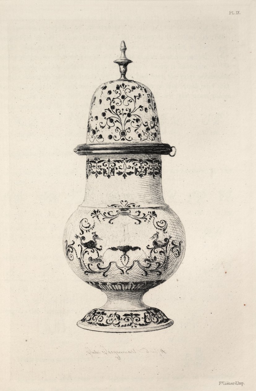 Dějiny keramického umění: Deskriptivní a filozofická studie hrnčířství... Deska IX, 1877. od Jules Ferdinand Jacquemart