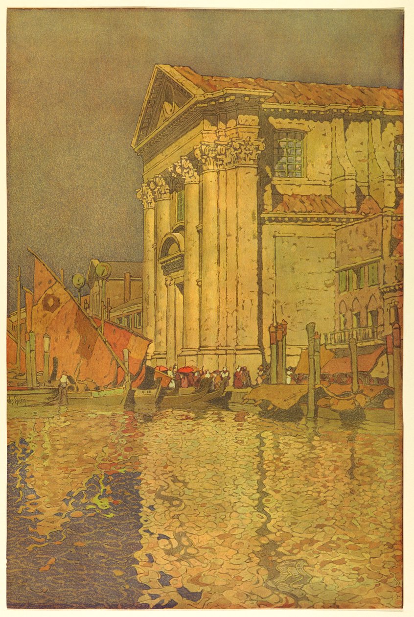Kostel San Salvatore, Benátky od Jules Guerin