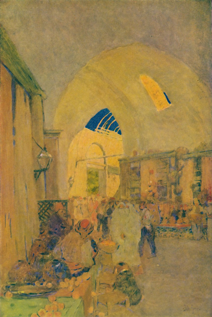 Velký bazar v Konstantinopoli, 1913 od Jules Guerin