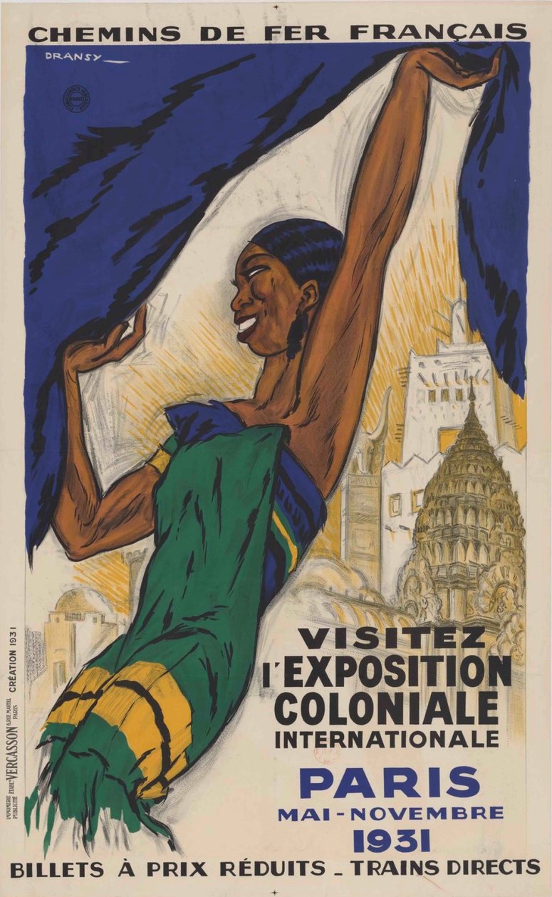 Pařížská koloniální výstava Mezinárodní koloniální výstava, 1931. od Jules Isnard Dransy
