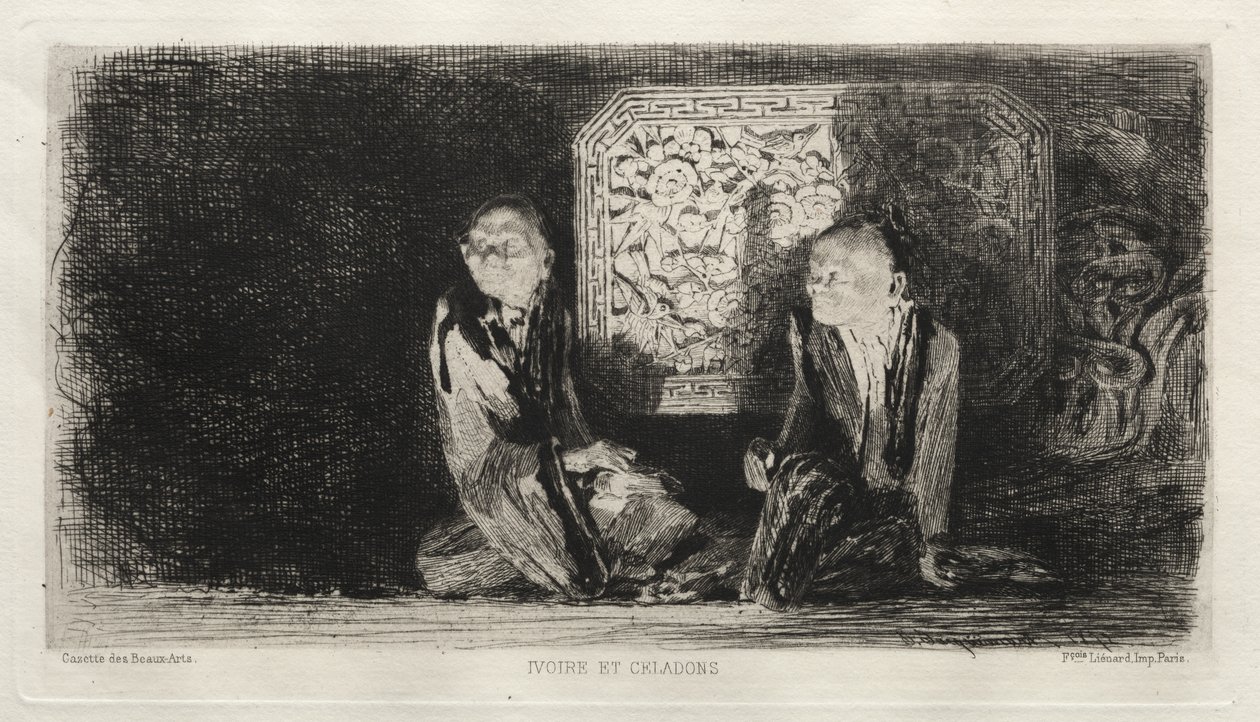Slonovina a Celadon od Jules Jacquemart