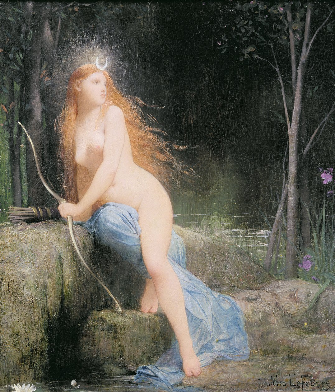Diana od Jules Joseph Lefebvre