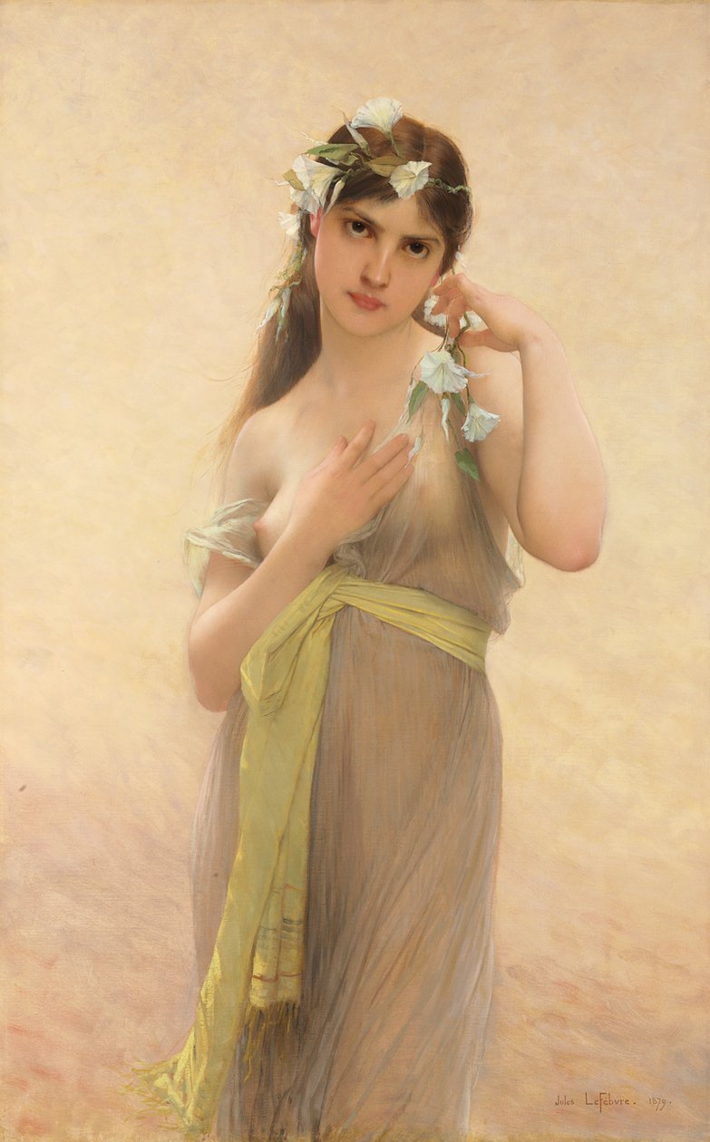 Morning Glory, 1879 od Jules Joseph Lefebvre