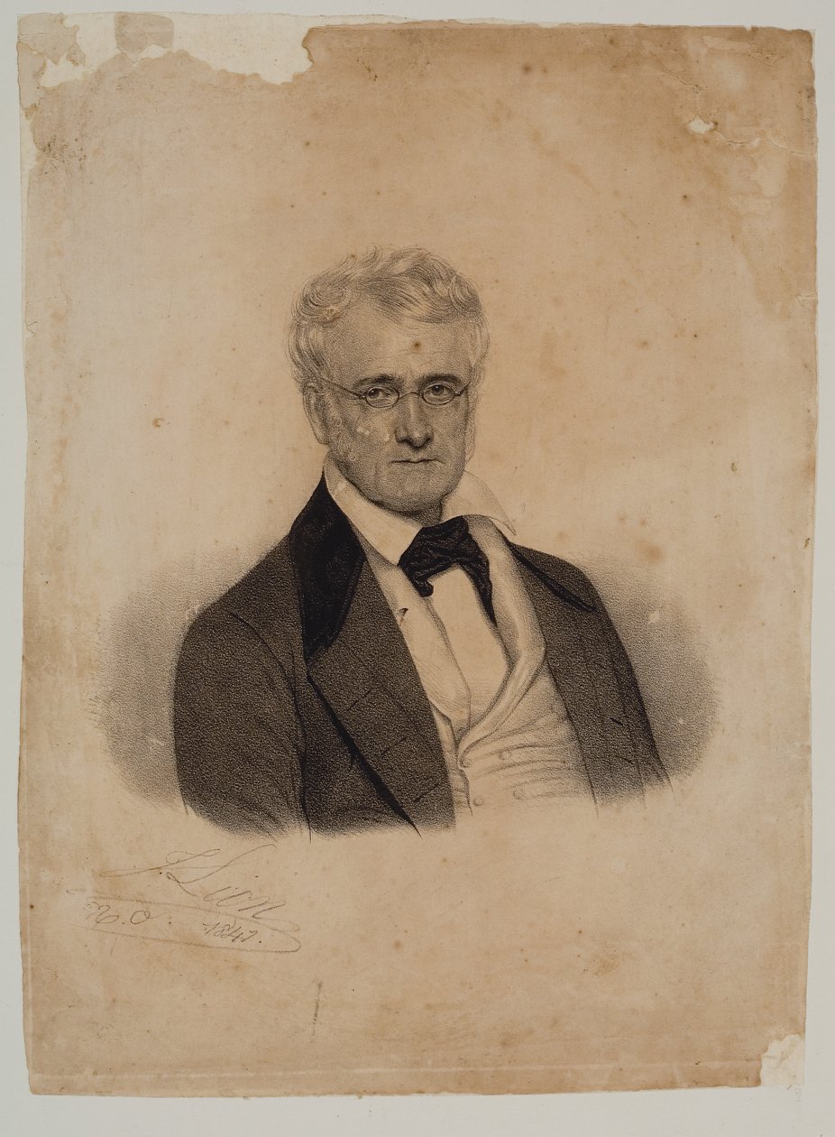 Portrét muže (George Strawbridge) od Jules Lion