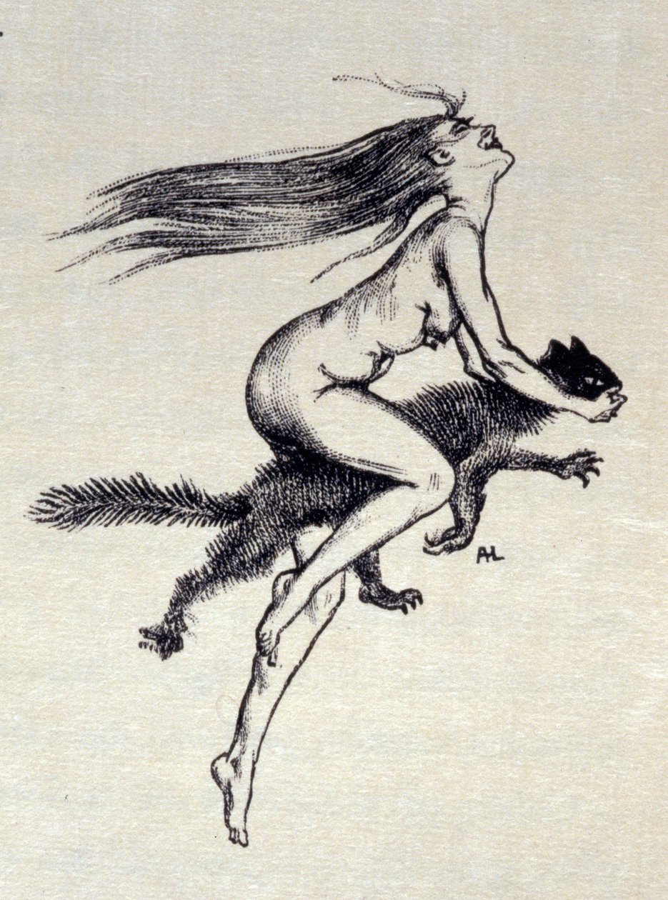 Ilustrace z knihy "A Rebours" od Jorise-Karla Huysmanse od Jules Marie Auguste Leroux