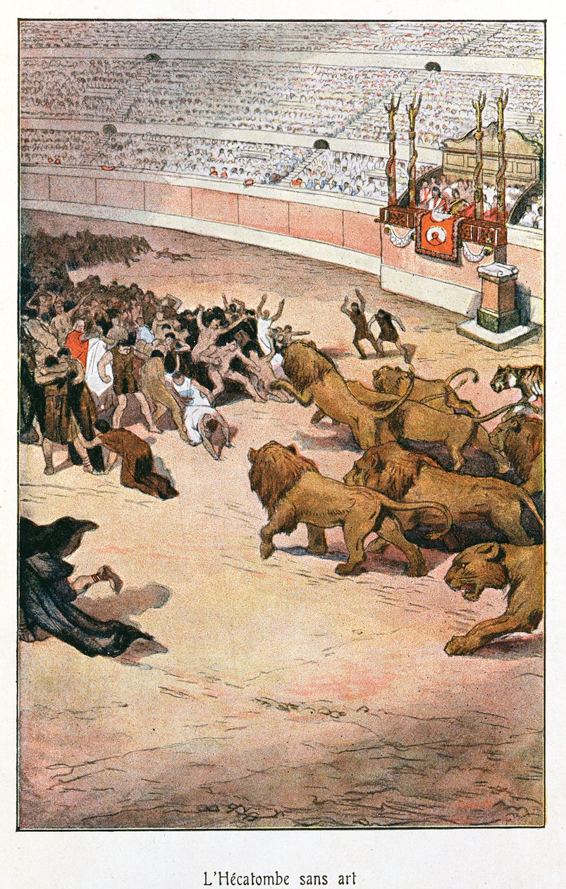 Římské hry, ilustrace k "L