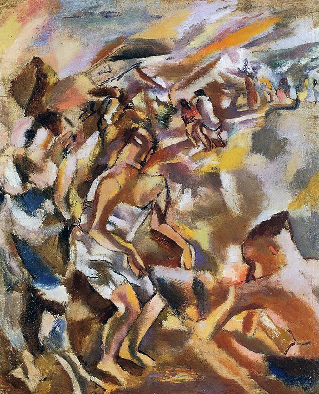 Kubánské postavy, 1917 od Jules Pascin