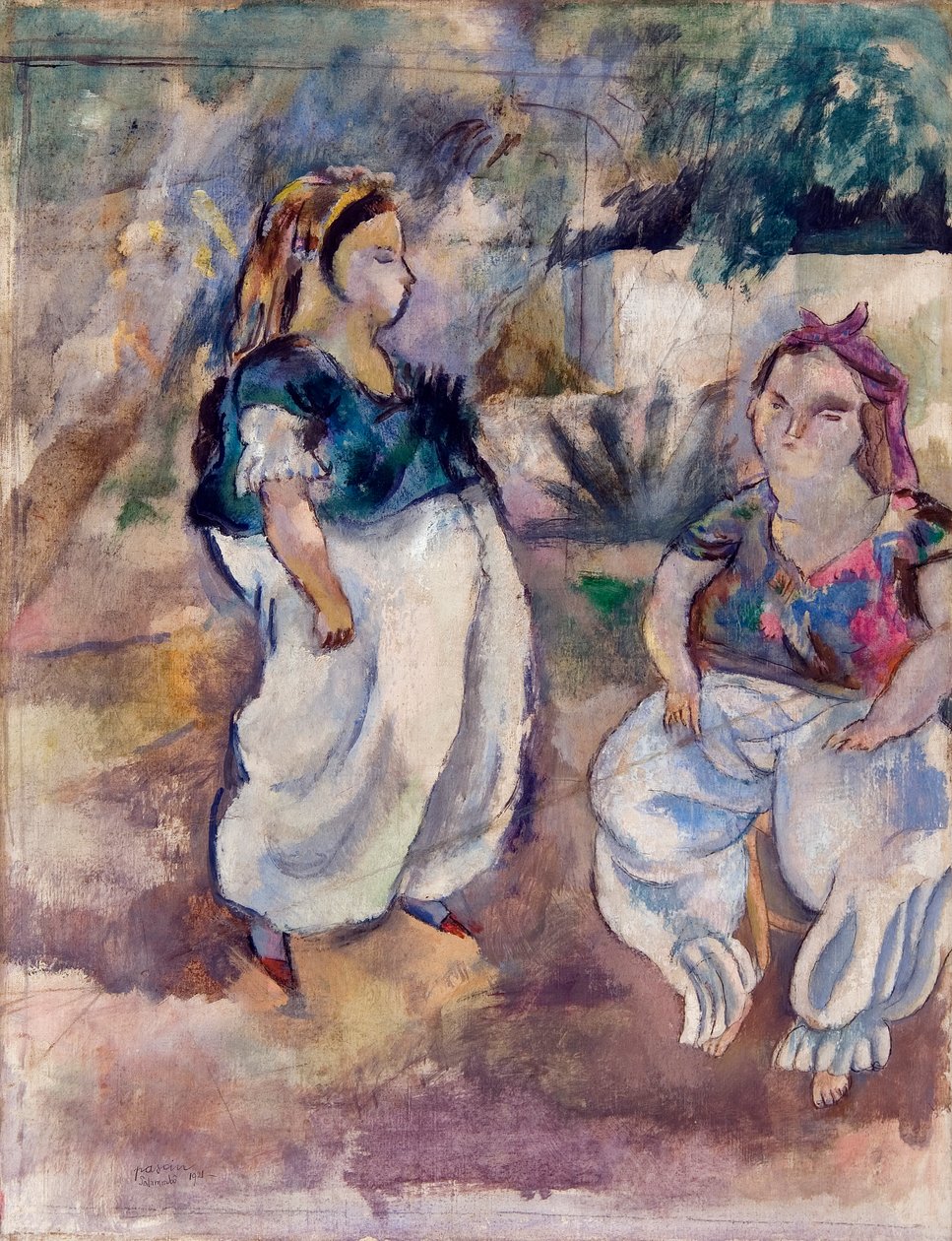 tuniské ženy od Jules Pascin