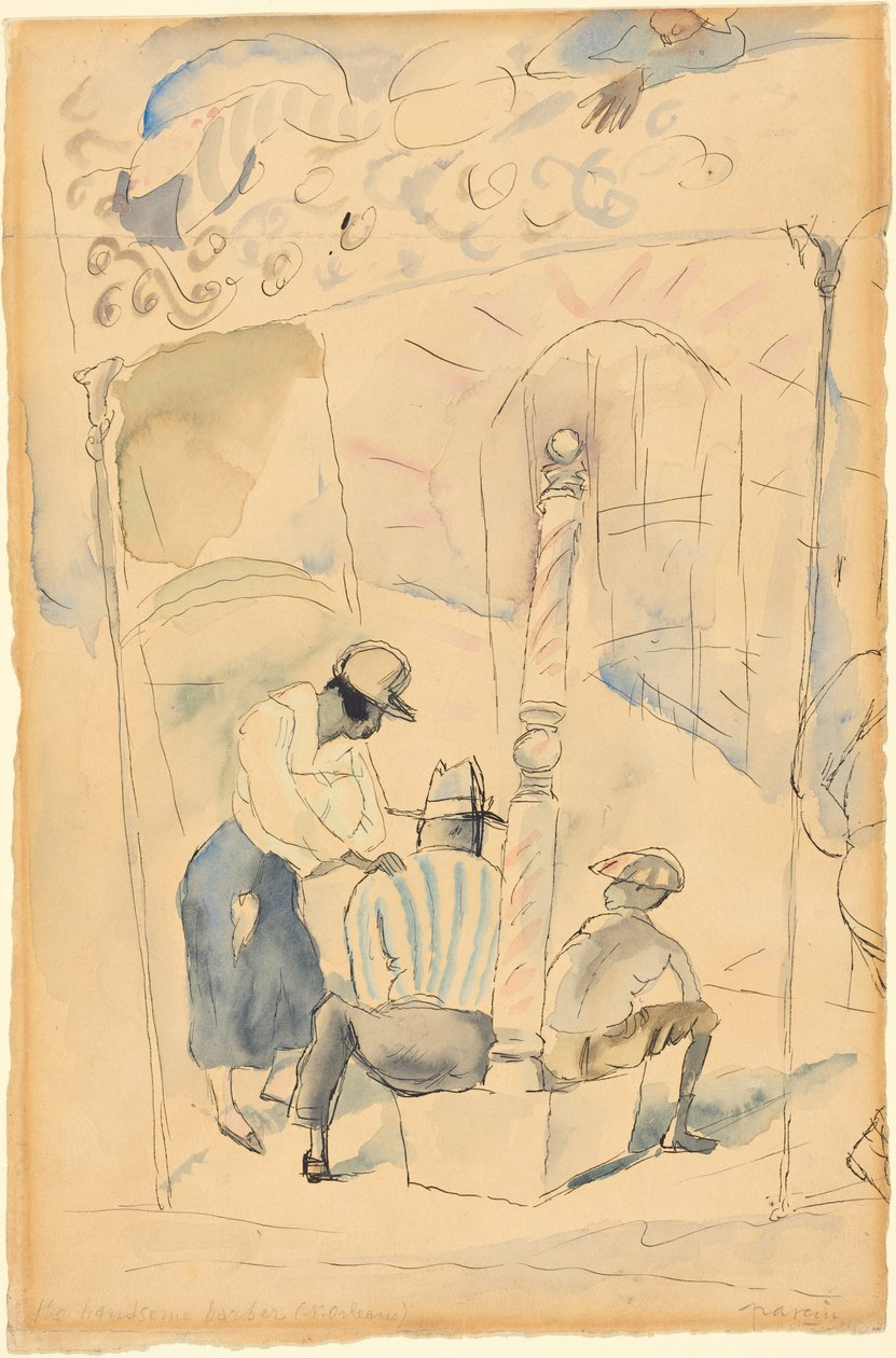 Der hübsche Barbier od Jules Pascin