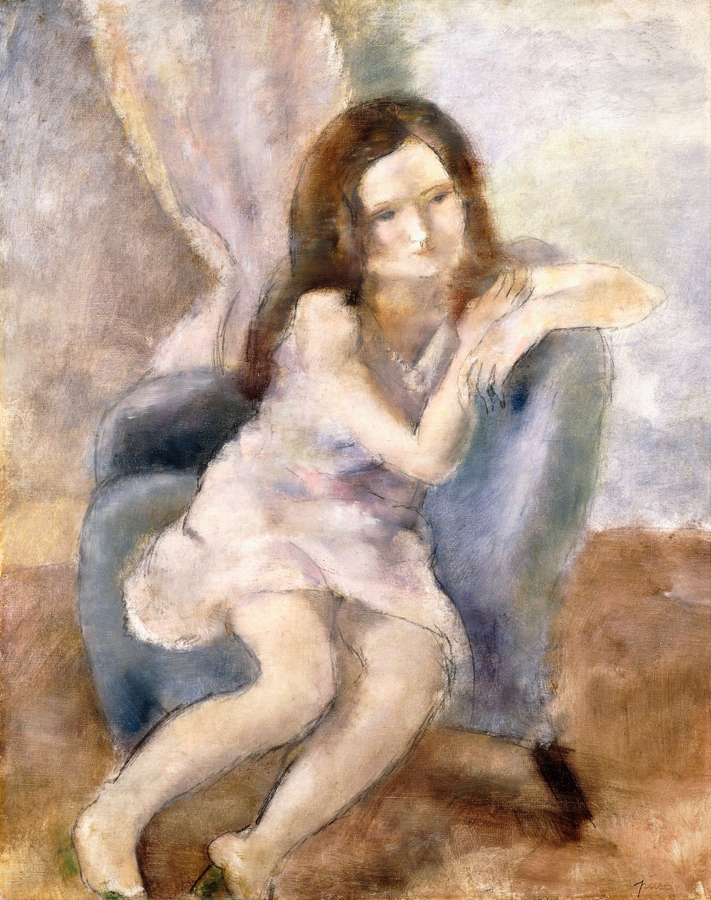 Žena sedící, 1925-26 od Jules Pascin