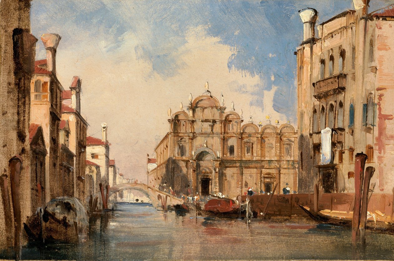 Scuola di San Marco, Benátky, c. 1830. od Jules Romain Joyant